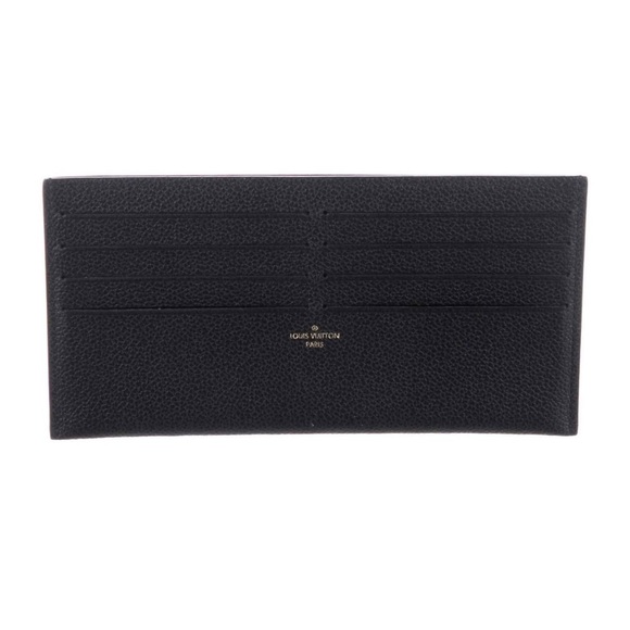 LOUIS VUITTON Pochette Felicie insert black wallet/card holder, NEW - Picture 2 of 6